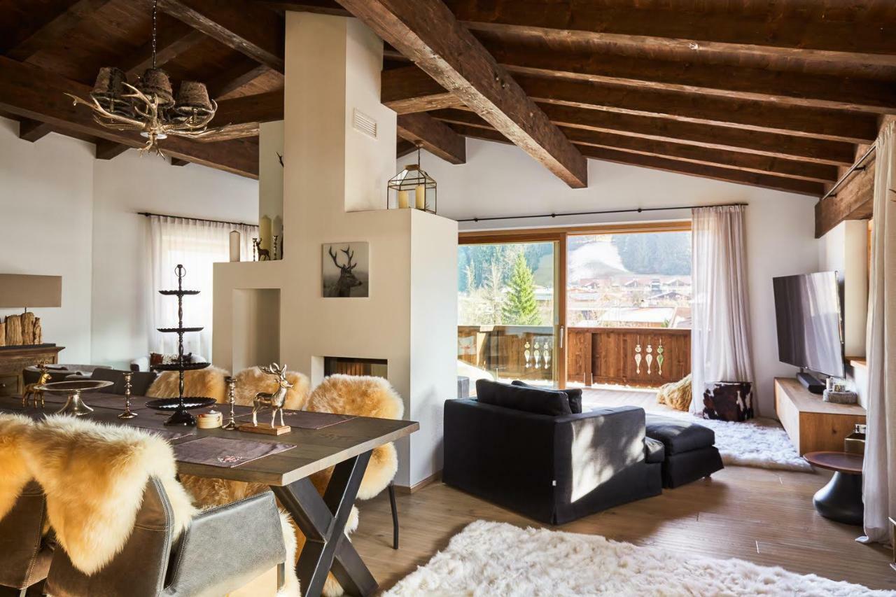 Top Modernes Ferienhaus Mit Sauna! Nicht Weit Vom Skilift 蒂罗尔-基希贝格 外观 照片